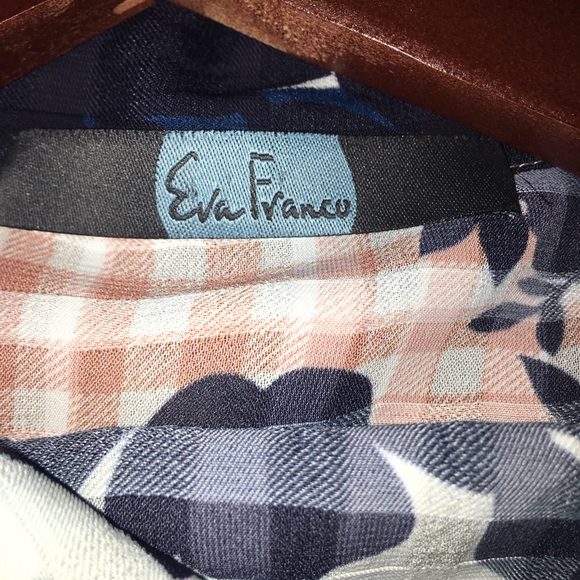 Eva Franco Hannah Top in Sahara Plaid Top Size XS - Picture 14 of 15